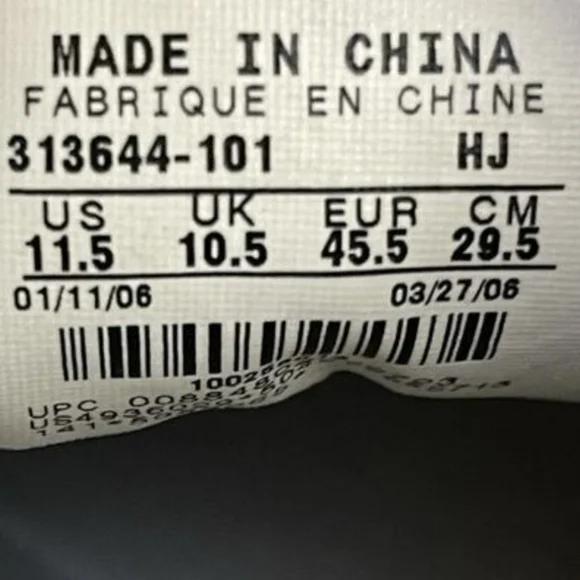 Nike Air Force 1 Supreme Rare 'Seamless' (2006) Mens 11.5 EUC - Picture 10 of 10